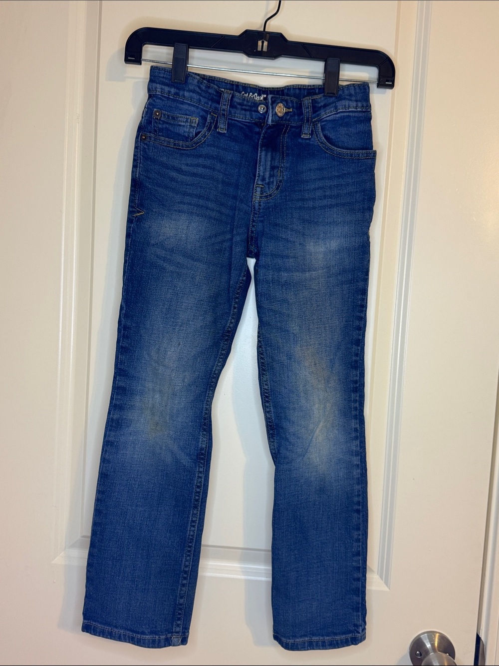 Cat & Jack Dark Blue Straight-Leg Kids Jeans
